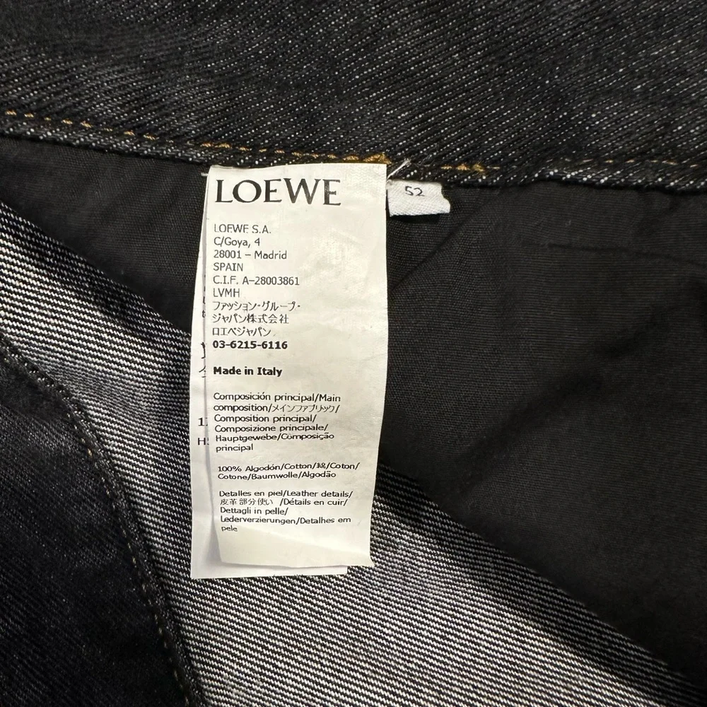 Loewe Puzzle Jeans (Medium Grey) - Picture 3 of 8
